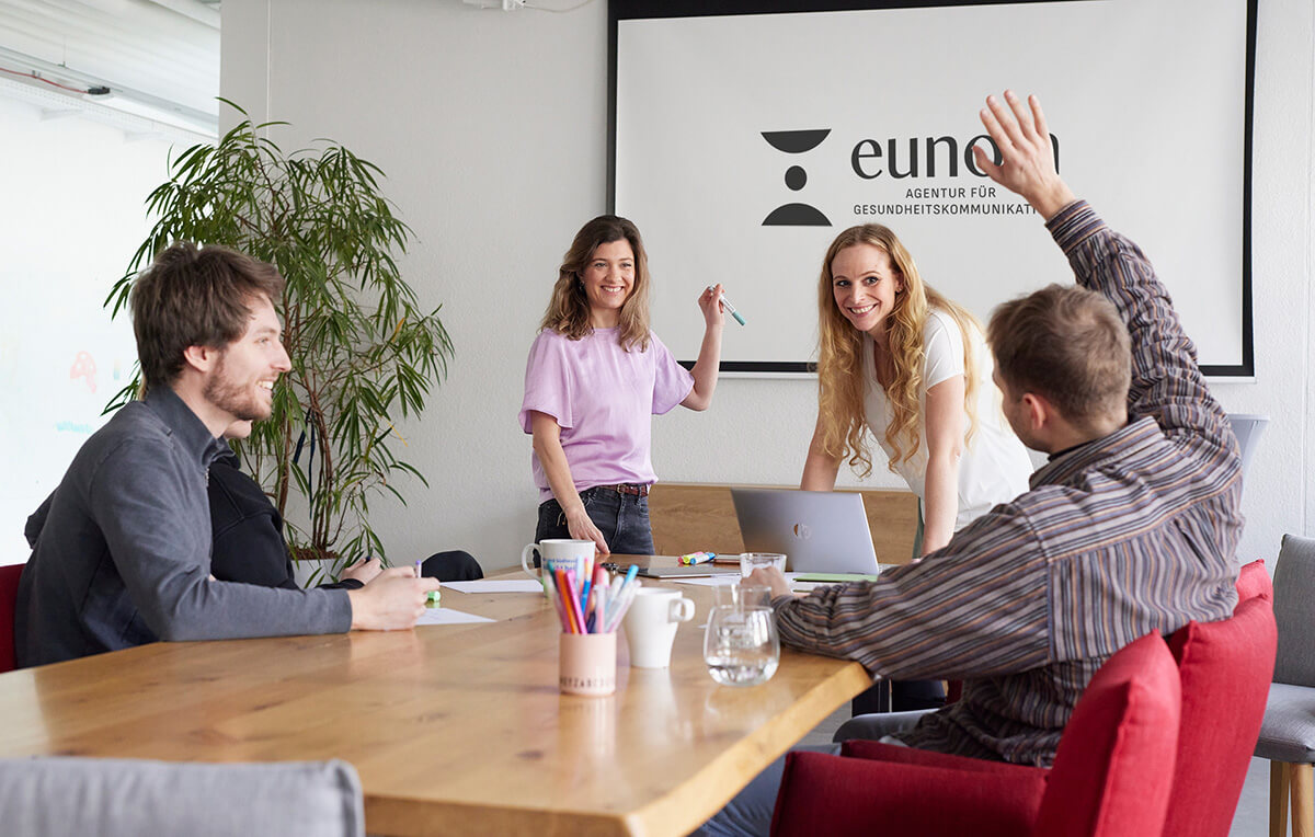 Workshop-Situation bei Eunoia